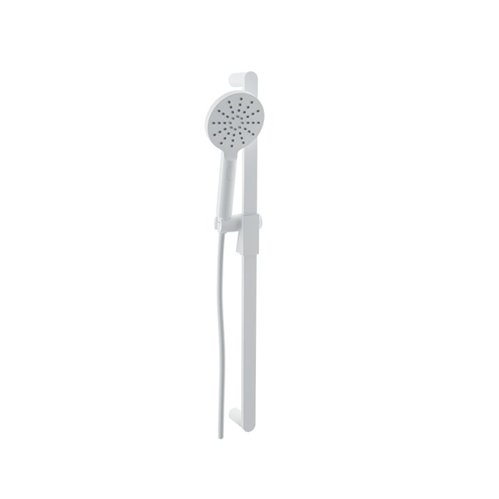 Baril 3-Spray Push-Button Sliding Shower Bar - DGL-3080-73 - White