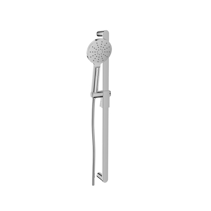 Baril 3-Spray Push-Button Sliding Shower Bar - DGL-3080-73 - Polished Chrome
