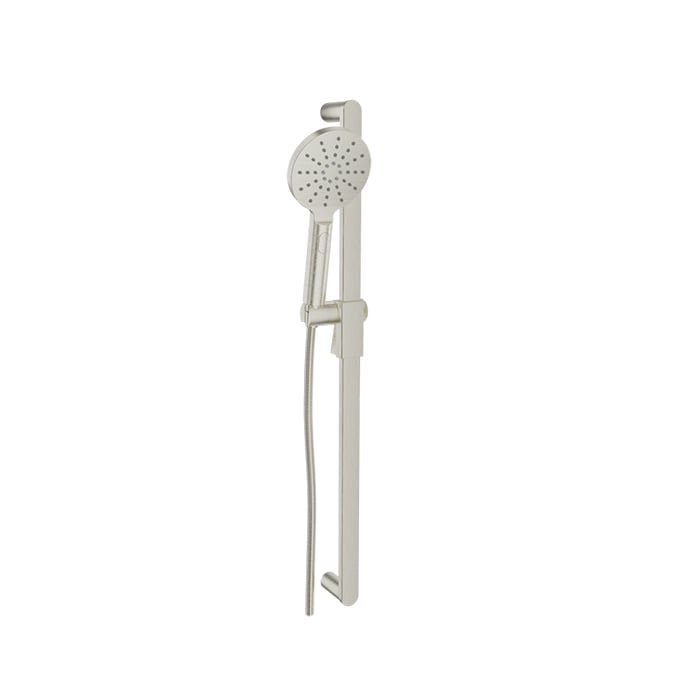 Baril 3-Spray Push-Button Sliding Shower Bar - DGL-3080-73 - Brushed Nickel