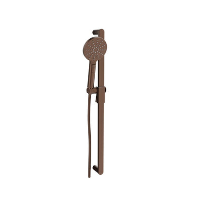 Baril 3-Spray Push-Button Sliding Shower Bar - DGL-3080-73 - Venetian Bronze