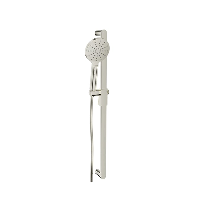 Baril 3-Spray Push-Button Sliding Shower Bar - DGL-3080-73 - Polished Nickel