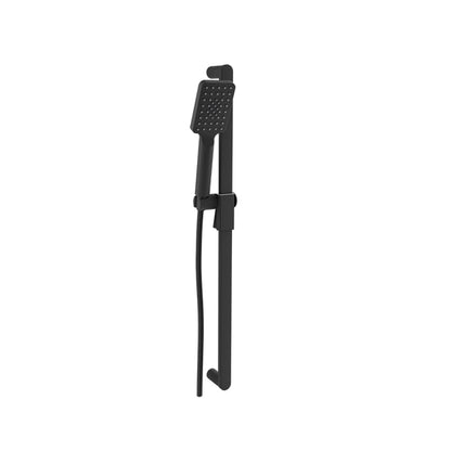 Baril 3-Spray Push-Button Sliding Shower Bar - DGL-3080-83 - Matte Black