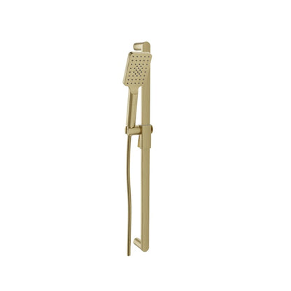Baril 3-Spray Push-Button Sliding Shower Bar - DGL-3080-83 - Satin Brass
