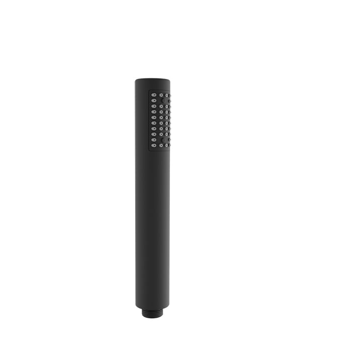 Baril Cylindrical 1-Spray Hand Shower - DOU-2561-01 - Matte Black