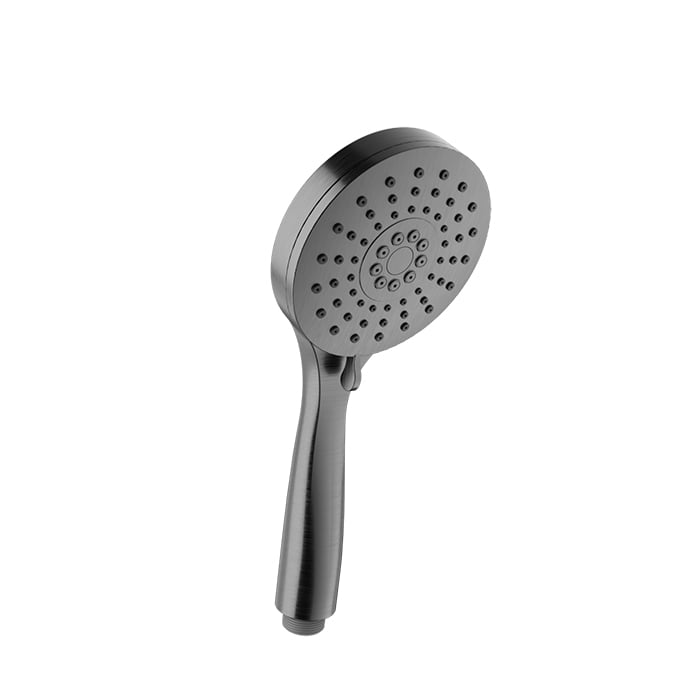 Baril Round 3-Spray Hand Shower - DOU-2566-03 - Black Titanium