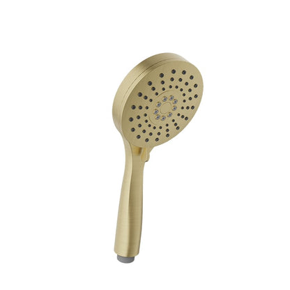 Baril Round 3-Spray Hand Shower - DOU-2566-03 - Satin Brass