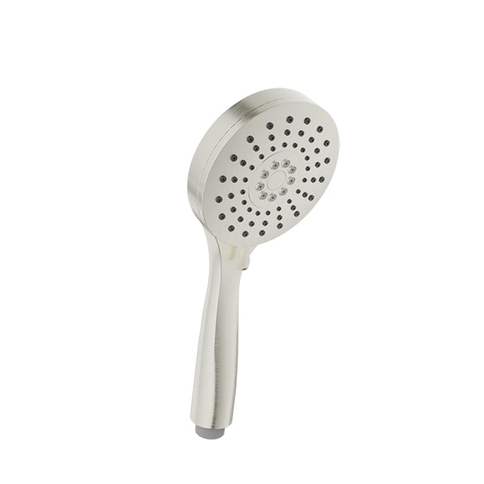 Baril Round 3-Spray Hand Shower - DOU-2566-03 - Brushed Nickel