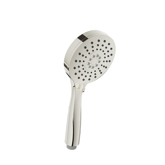 Baril Round 3-Spray Hand Shower - DOU-2566-03 - Polished Nickel
