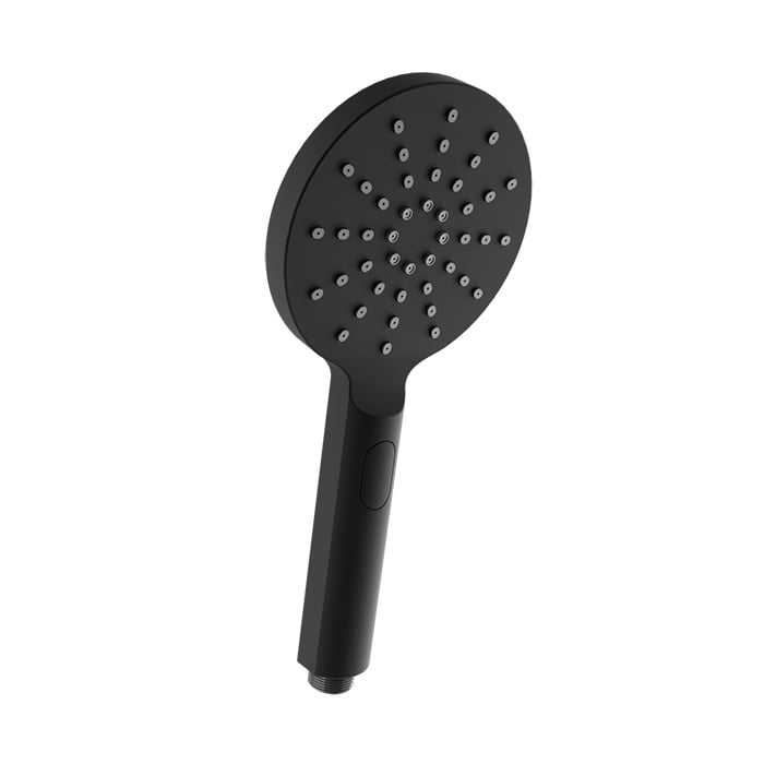 Baril Round 3-Spray Hand Shower - DOU-2574-03 - Matte Black