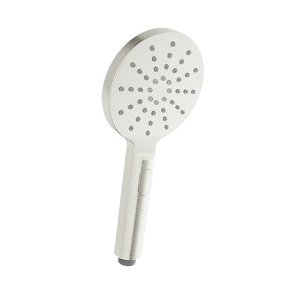 Baril Round 3-Spray Hand Shower - DOU-2574-03 - Brushed Nickel