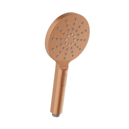 Baril Round 3-Spray Hand Shower - DOU-2574-03 - Satin Copper