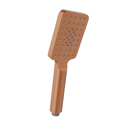 Baril Rectangular 3-Spray Hand Shower - DOU-2584-03 - Satin Copper