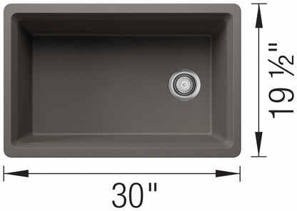 Blanco Inteos 30 Single Bowl Undermount Silgranit Kitchen Sink