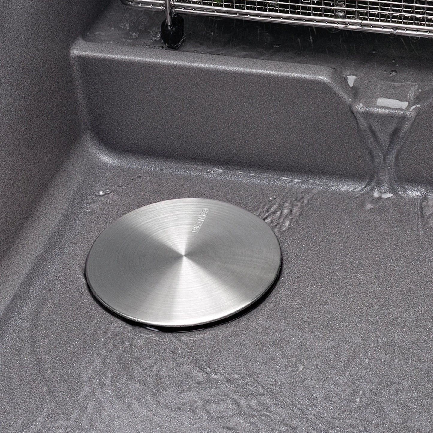 Blanco Cap Flow Strainer Cover - PVD Steel 517666
