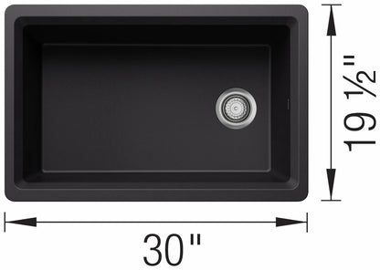 Blanco Inteos 30 Single Bowl Undermount Silgranit Kitchen Sink