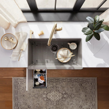 Blanco Ikon 30 Undermount Apron Front Silgranit Kitchen Sink