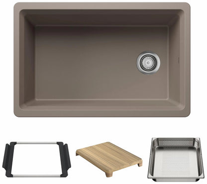 Blanco Inteos 30 Single Bowl Undermount Silgranit Kitchen Sink