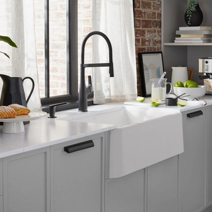 Blanco Ikon 30 Undermount Apron Front Silgranit Kitchen Sink