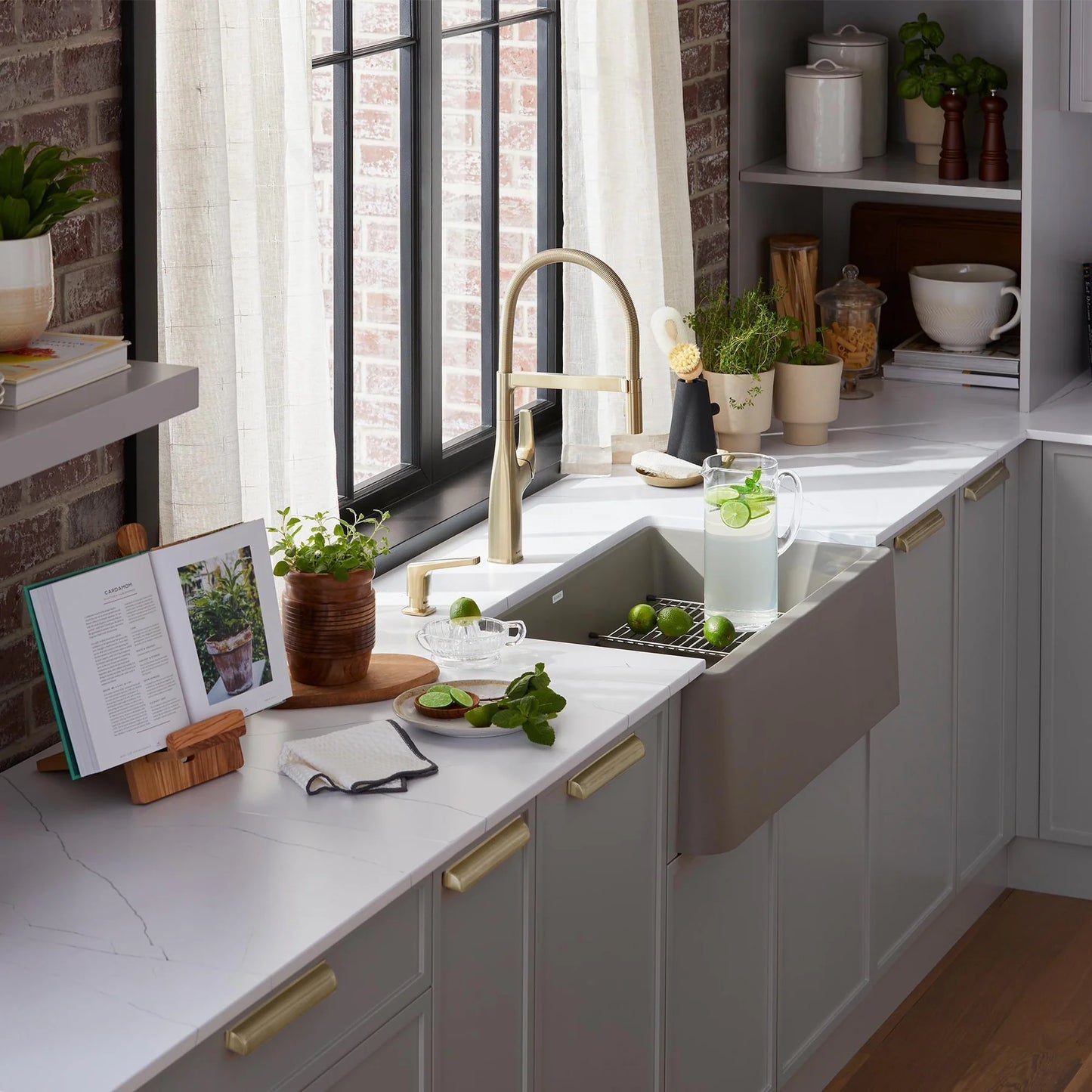 Blanco Ikon 33 Single Bowl Undermount Apron Front Silgranit Kitchen Sink