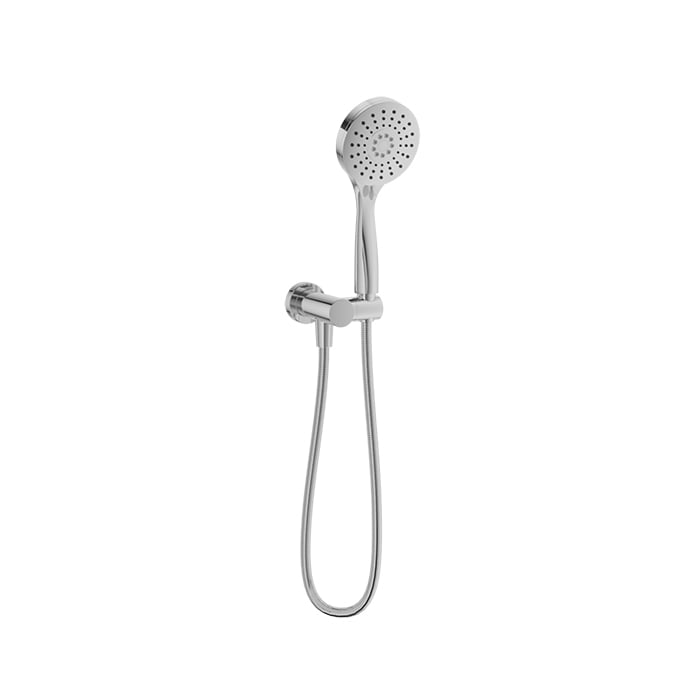 Baril 3-Spray Hand Shower on Wall-Mounted Supply Elbow - DSP-2566-19 - Polished Chrome