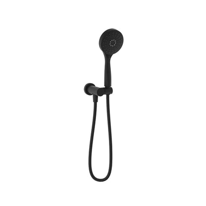 Baril 3-Spray Hand Shower on Wall-Mounted Supply Elbow - DSP-2566-19 - Matte Black