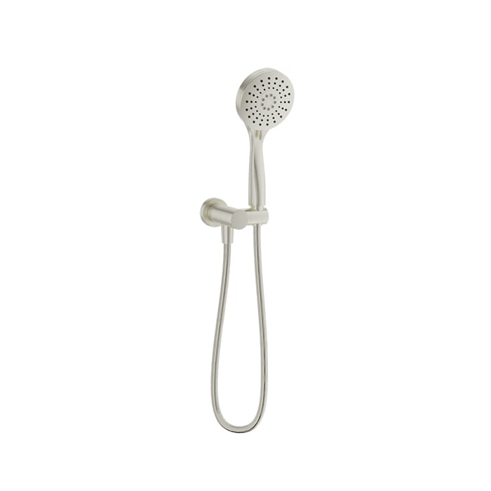 Baril 3-Spray Hand Shower on Wall-Mounted Supply Elbow - DSP-2566-19 - Brushed Nickel