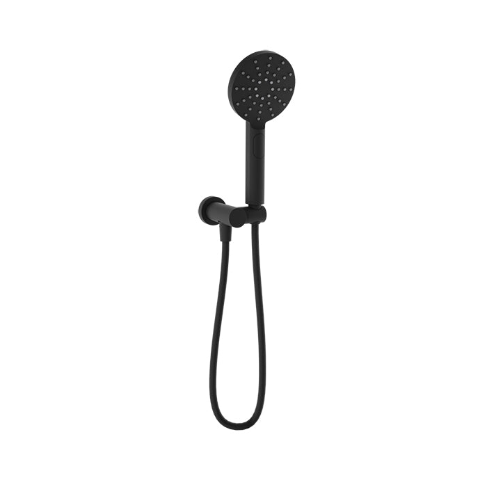 Baril 3-Spray Hand Shower on Wall-Mounted Supply Elbow - DSP-2574-19 - Matte Black