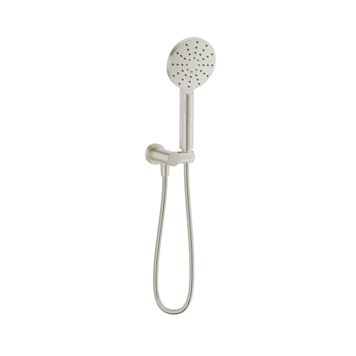 Baril 3-Spray Hand Shower on Wall-Mounted Supply Elbow - DSP-2574-19 - Brushed Nickel