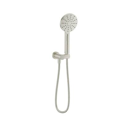 Baril 3-Spray Hand Shower on Wall-Mounted Supply Elbow - DSP-2574-19 - Brushed Nickel