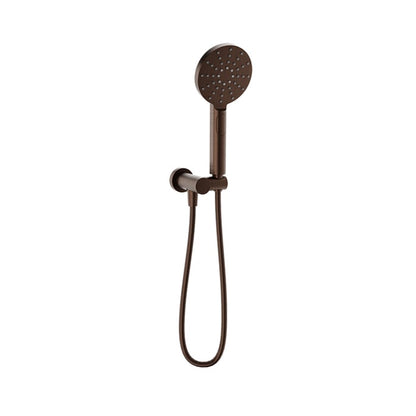 Baril 3-Spray Hand Shower on Wall-Mounted Supply Elbow - DSP-2574-19 - Venetian Bronze