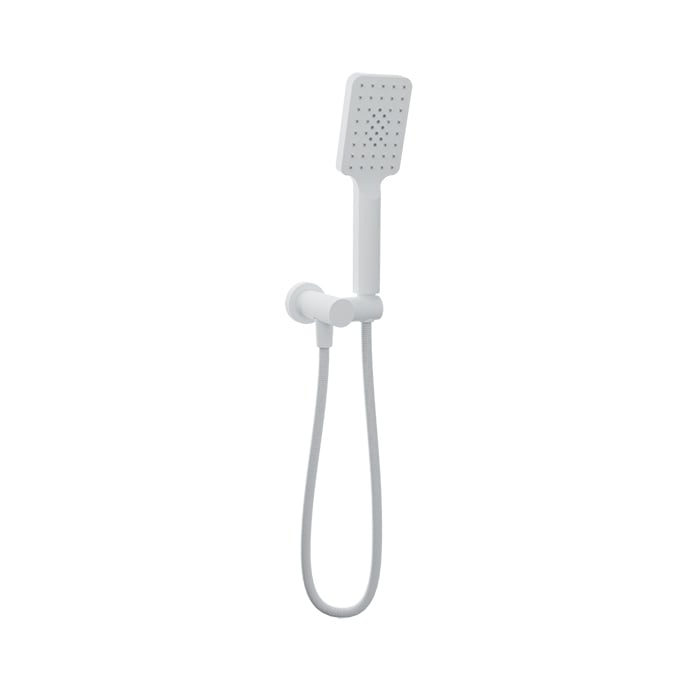 Baril 3-Spray Hand Shower on Wall-Mounted Supply Elbow - DSP-2584-19 - White