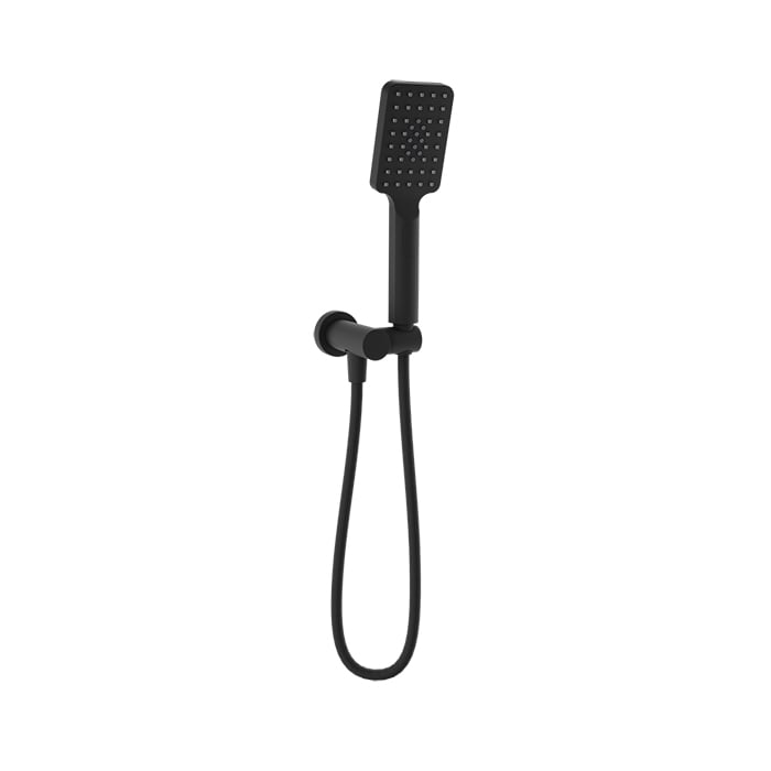 Baril 3-Spray Hand Shower on Wall-Mounted Supply Elbow - DSP-2584-19 - Matte Black