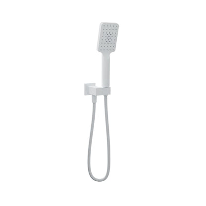 Baril 3-Spray Hand Shower on Wall-Mounted Supply Elbow - DSP-2584-20 - White