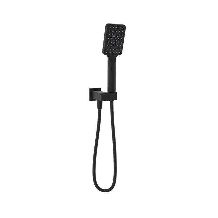 Baril 3-Spray Hand Shower on Wall-Mounted Supply Elbow - DSP-2584-20 - Matte Black