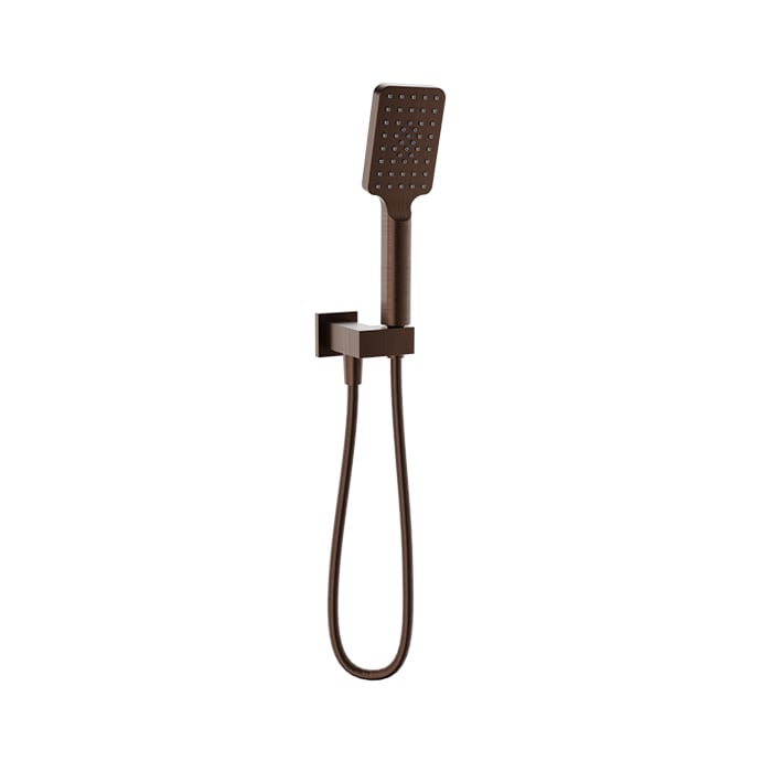 Baril 3-Spray Hand Shower on Wall-Mounted Supply Elbow - DSP-2584-20 - Venetian Bronze