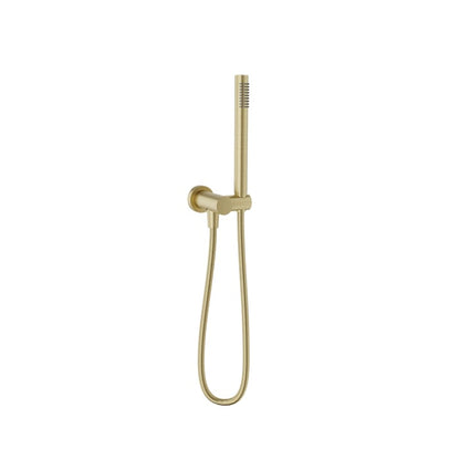 Baril 1-Spray Hand Shower on Wall-Mounted Supply Elbow - DSP-2604-19 - Satin Brass