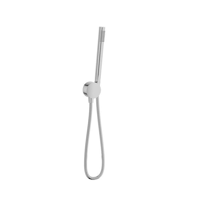 Baril Two-Tone 1-Spray Hand Shower on Wall-Mounted Supply Elbow - DSP-2604-21 - Polished Chrome / Polished Chrome