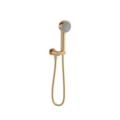 Baril 2-Spray Hand Shower on Wall-Mounted Supply Elbow - DSP-2635-19 - Gold