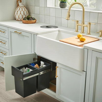 Blanco Ikon 33 Single Bowl Undermount Apron Front Silgranit Kitchen Sink