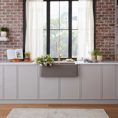 Blanco Ikon 30 Undermount Apron Front Silgranit Kitchen Sink