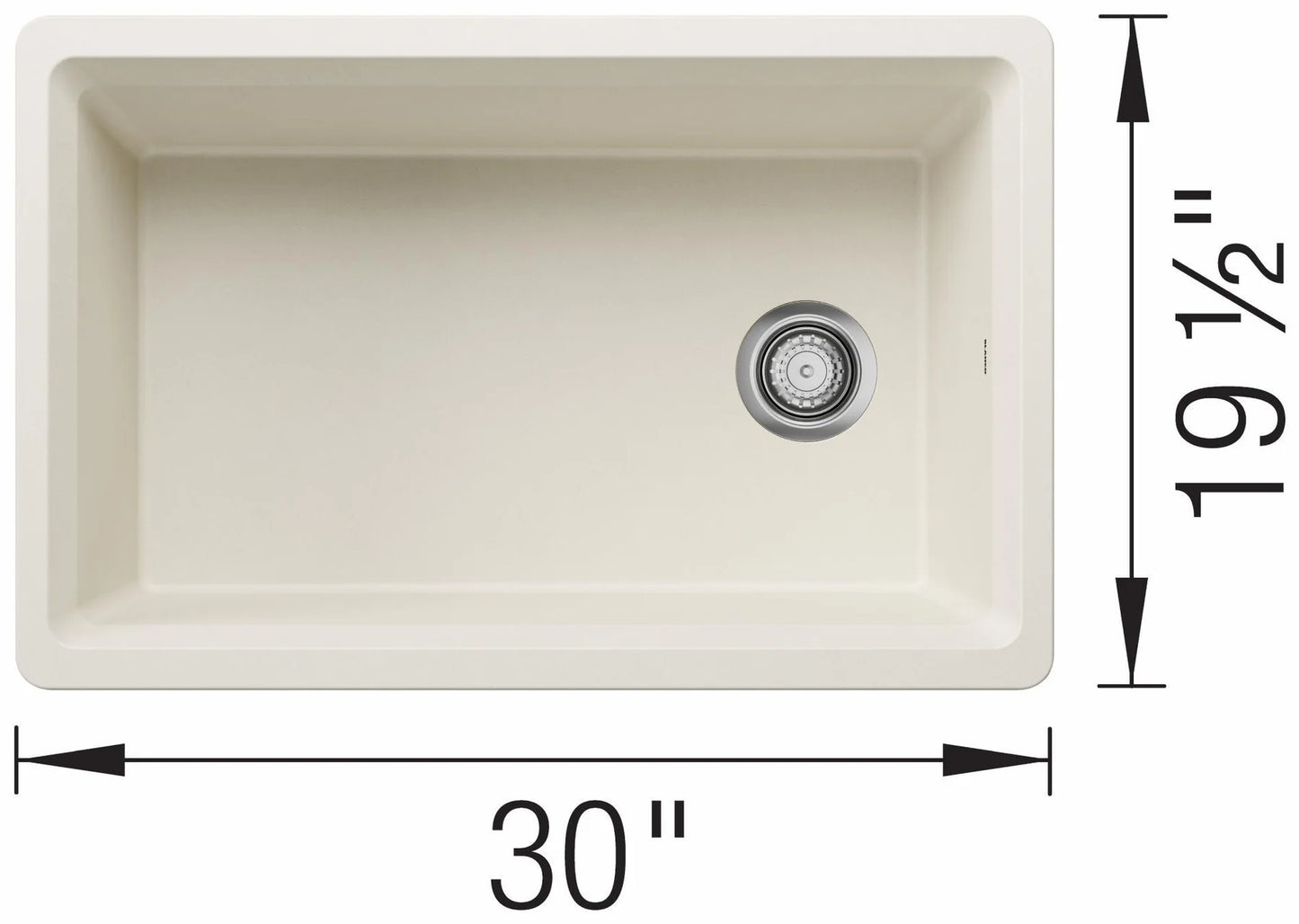 Blanco Inteos 30 Single Bowl Undermount Silgranit Kitchen Sink