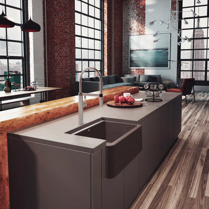 Blanco Ikon 30 Undermount Apron Front Silgranit Kitchen Sink