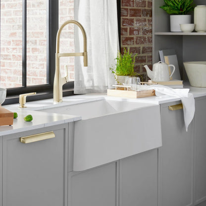 Blanco Ikon 30 Undermount Apron Front Silgranit Kitchen Sink