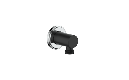 Vogt Zehn Elbow Connector - Chrome / Matte Black (EC.09.01.CB)
