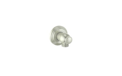 Vogt Carinthia Round Brass Elbow Connector in Brushed Nickel – EC.10.01.BN