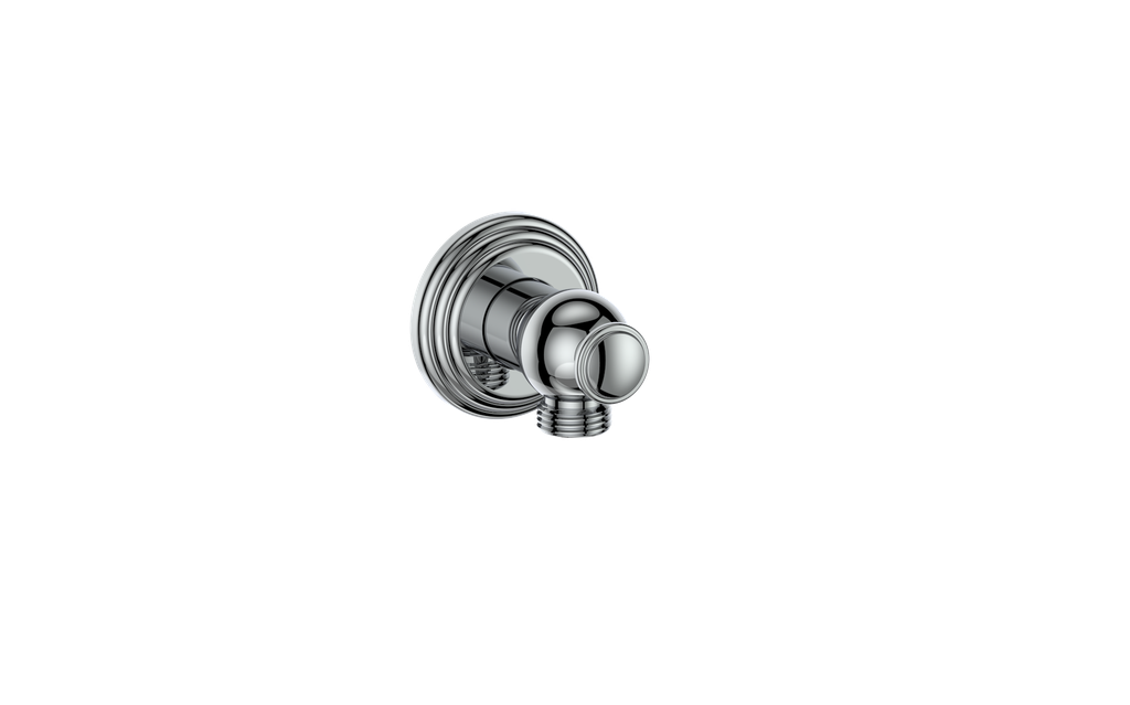 Vogt Carinthia Round Brass Elbow Connector in Polished Chrome – EC.10.01.CC