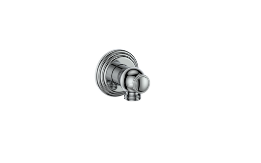 Vogt Carinthia Round Brass Elbow Connector in Polished Chrome – EC.10.01.CC