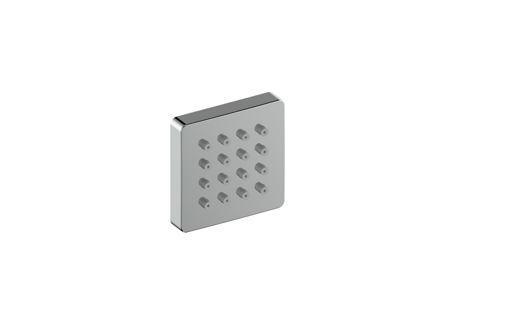 Vogt Square Exposed Body Jet in Polished Chrome - EJ.01.01.CC