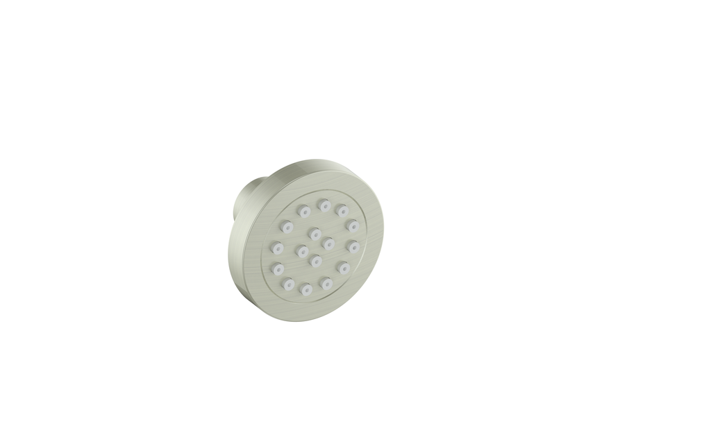 Vogt Round Exposed Body Jet in Brushed Nickel - EJ.02.01.BN