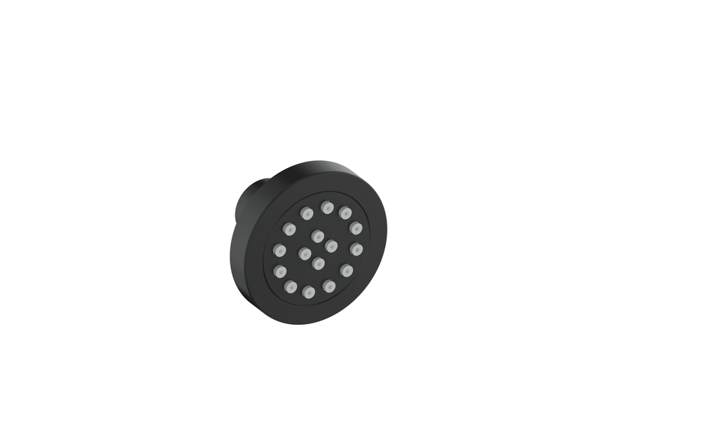 Vogt Round Exposed Body Jet in Matte Black - EJ.02.01.MB